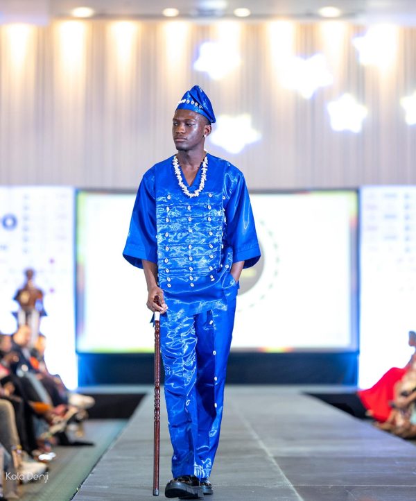 Crown of Heritage Collection – The Ọba’s Sapphire Ensemble