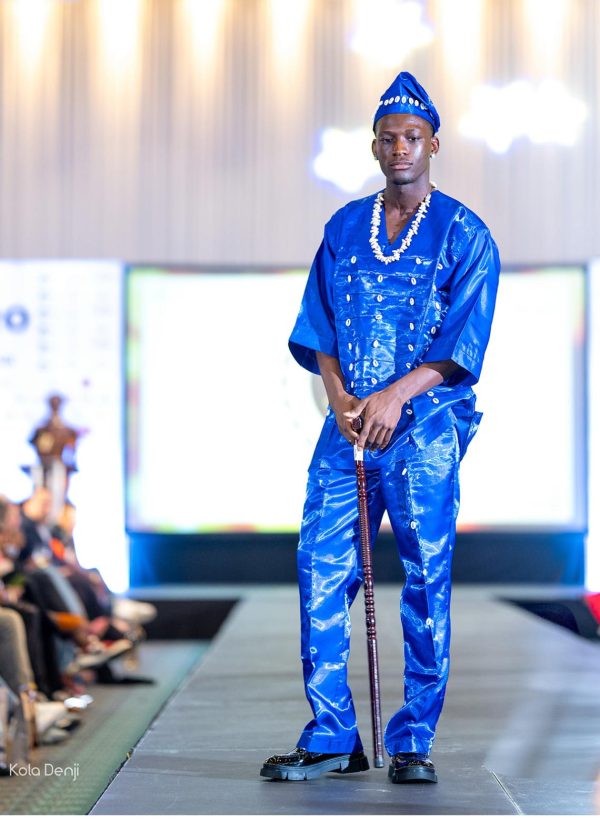 Crown of Heritage Collection – The Ọba’s Sapphire Ensemble - Image 2