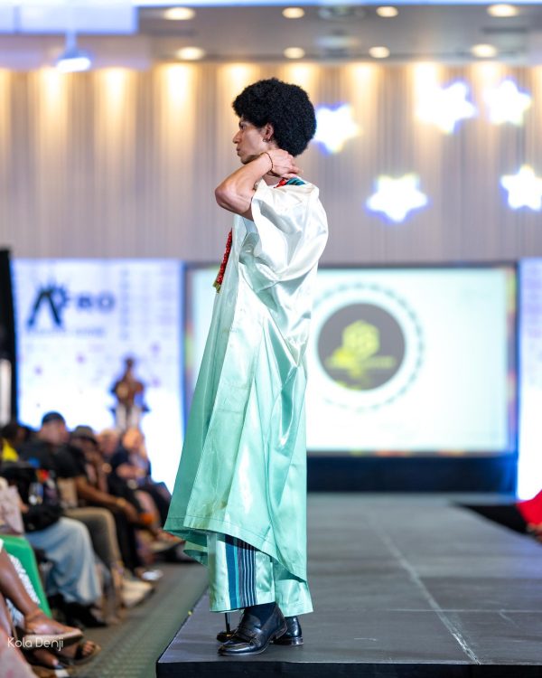 Crown of Heritage – Regal Agbada Ensemble - Image 3